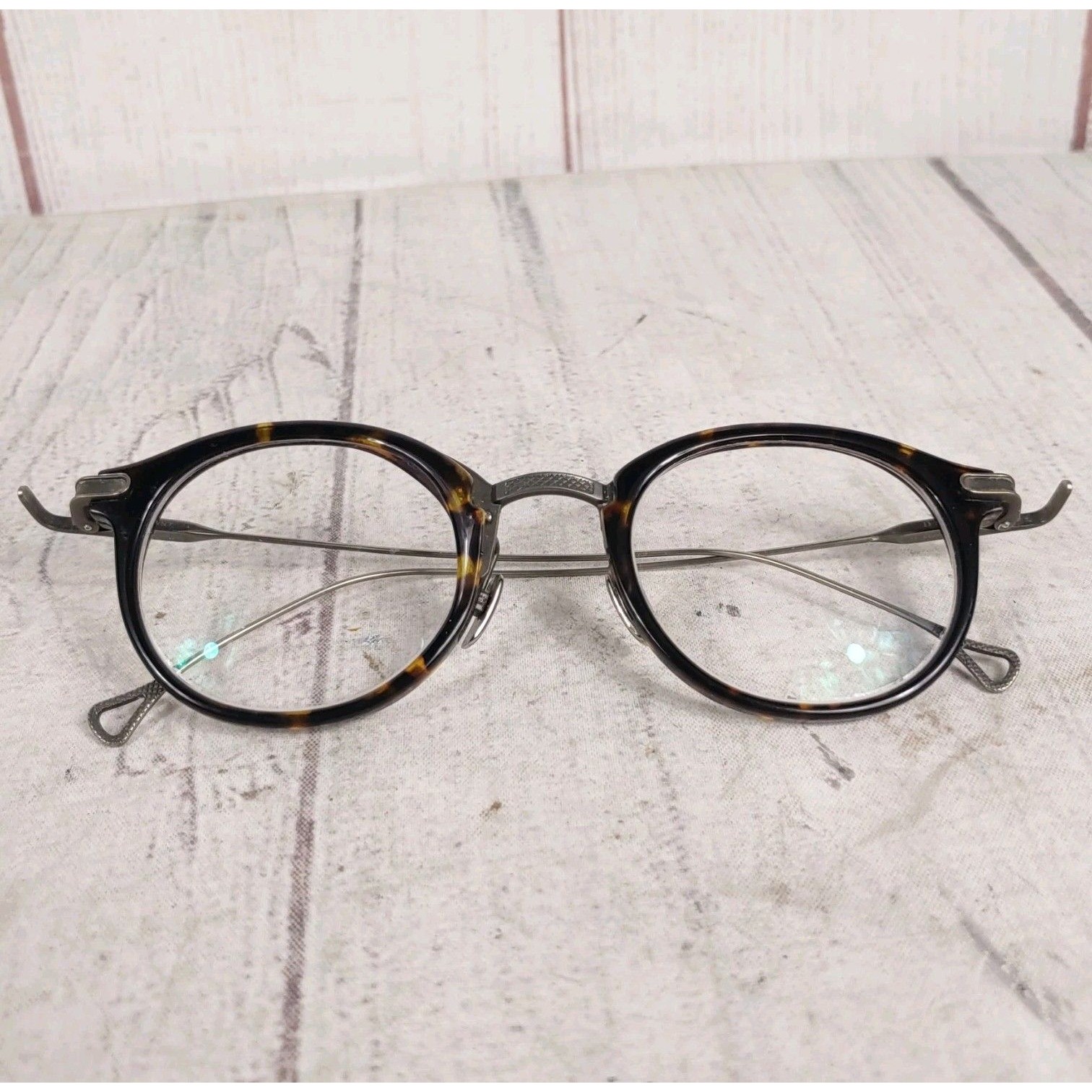 Cracked Frame - Dita Edmont Eyeglasses - Drx-2067 Tortoise 47-22-144 - Broken